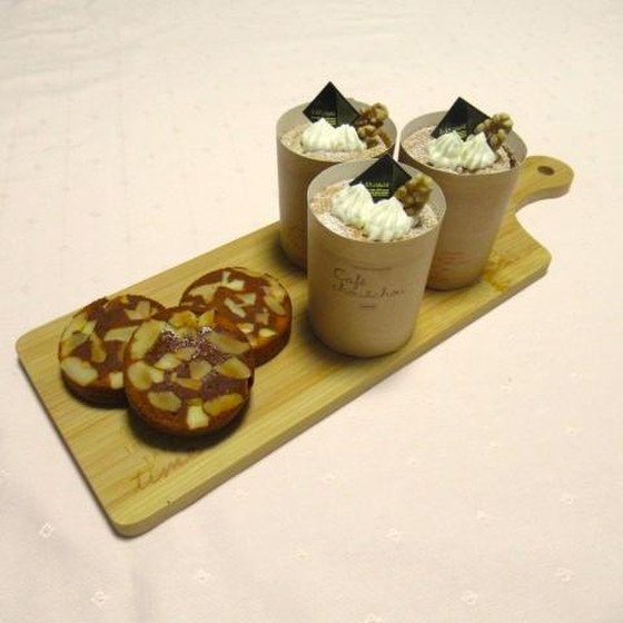 生シフォンカプチーノ＆パンドジェーヌフィグ