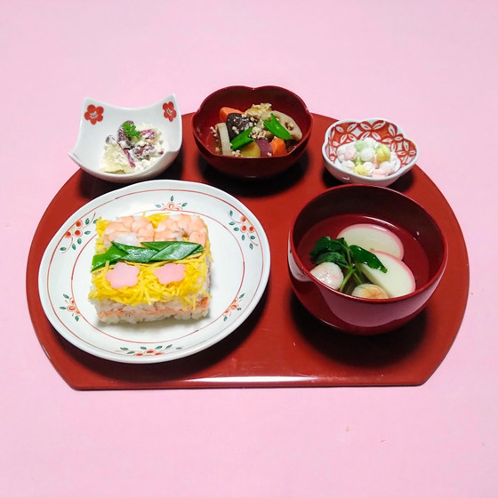 春の料理レッスン