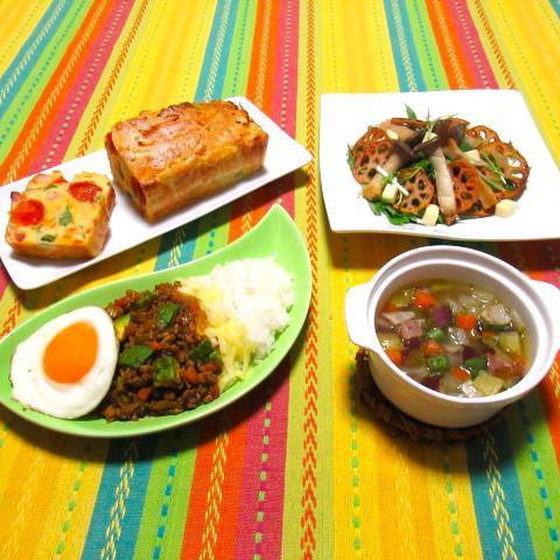 春の料理レッスン