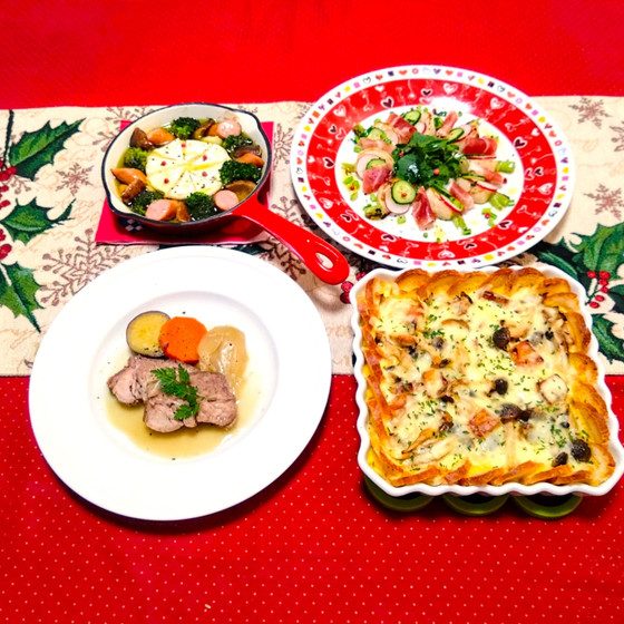 クリスマス料理レッスン