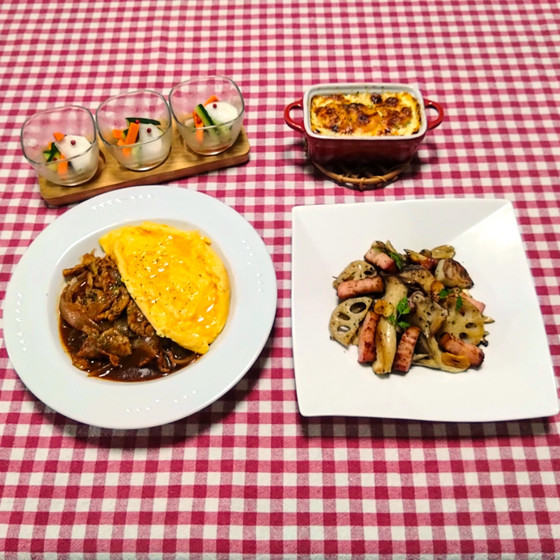 おうちでカフェ風の料理レッスン