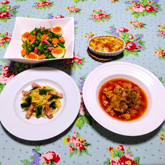 春野菜いっぱいのおもてなし料理レッスン