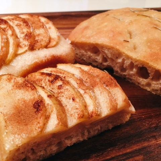 フォカッチャ＆フォカッチャドルチェ（米麹酵母）
