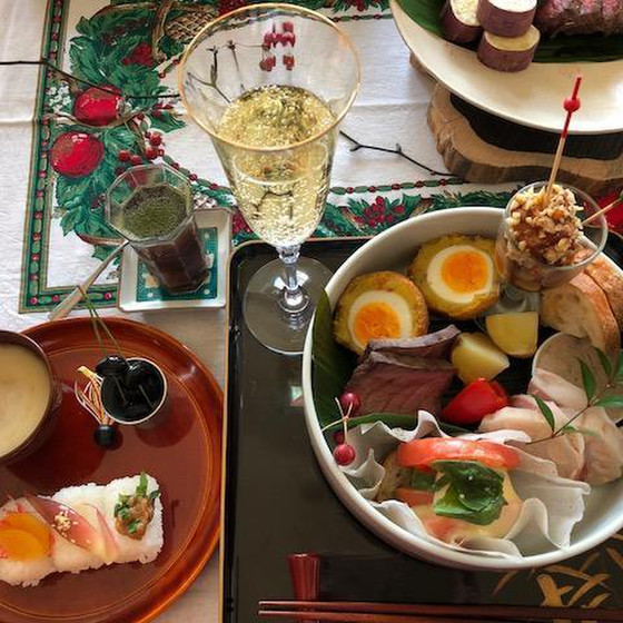 オセチレッスン～松風焼き、栗きんとん、ごま豆腐など計8品