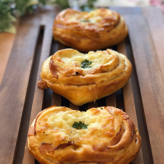 基本の『マヨネーズパン』と『ハムロール』を焼きましょう！