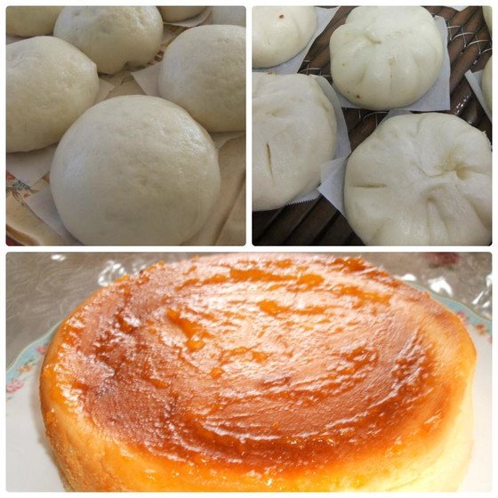 肉まん、あんまん、ニューヨークチーズケーキレッスン