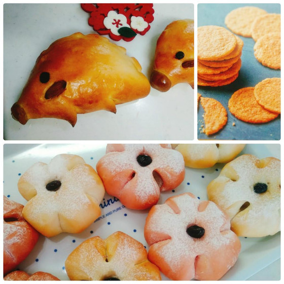 干支のパンを作りましょう
