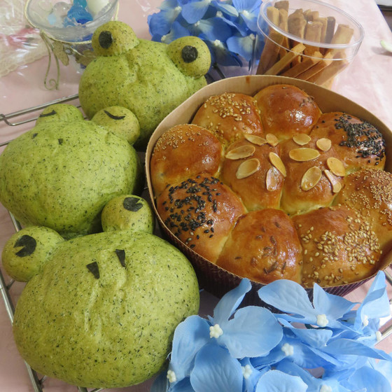 カエルパン、ちぎりパン、ケーゼシュタンゲンレッスン