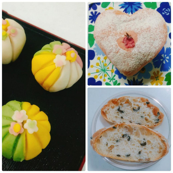 練り切り＆パンを作りましょう！