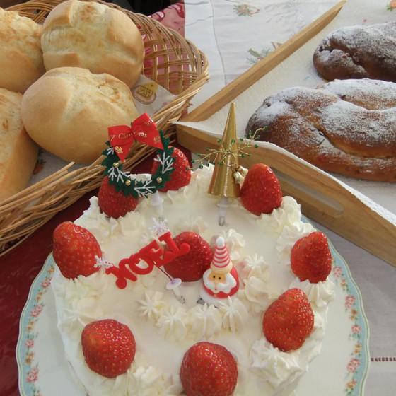 クリスマス！シュトーレンとデコレーションケーキレッスン