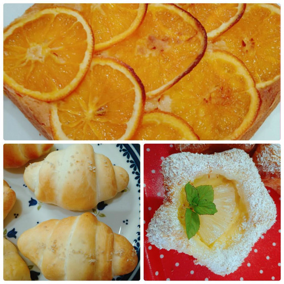 夏に食べたい！塩パン、ココナツパイン、オレンジケーキ。