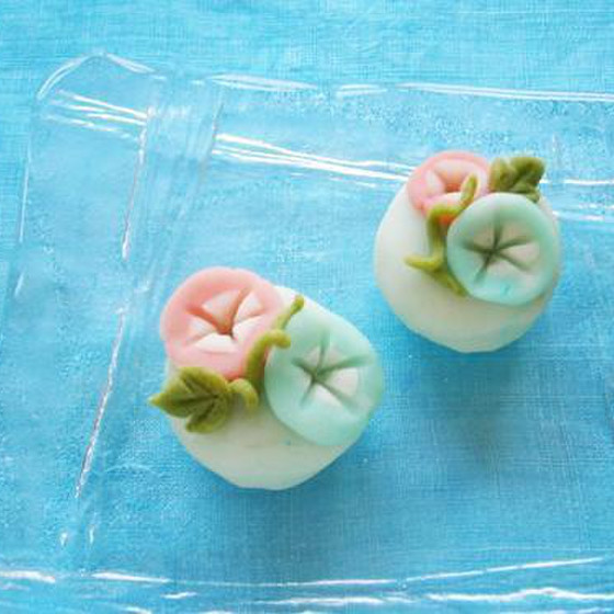デコ和菓子体験！練り切りで「朝顔」を作ります。
