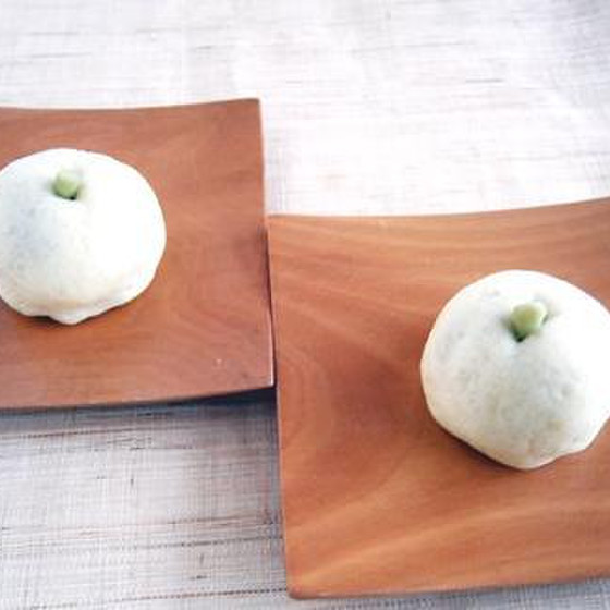 季節の和菓子レッスン　「ゆず饅頭」