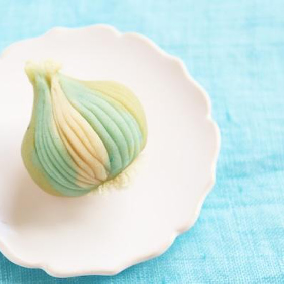 和菓子体験「新玉ねぎ」
