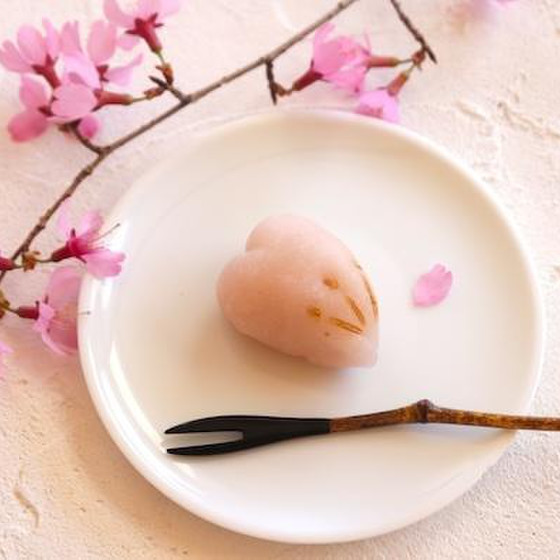 季節の和菓子レッスン　「ひとひら」