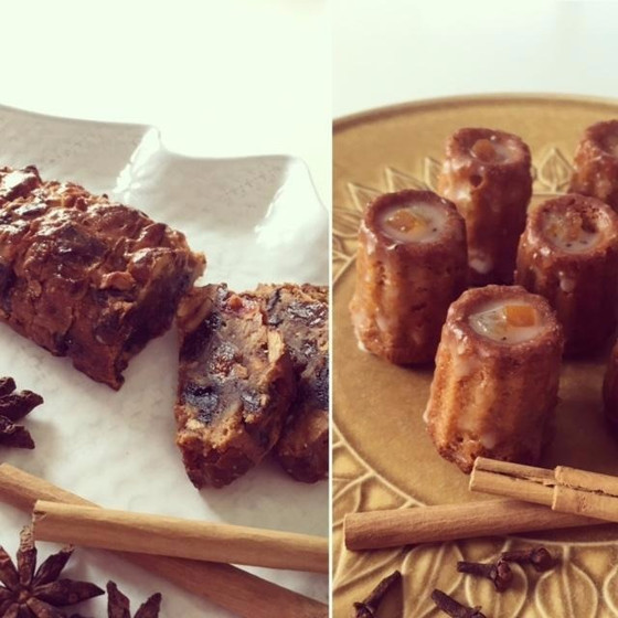 クリスマスのフランス菓子「ベラベッカ」と「パンデピス」