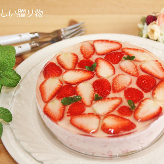 いちごヨーグルトムース
