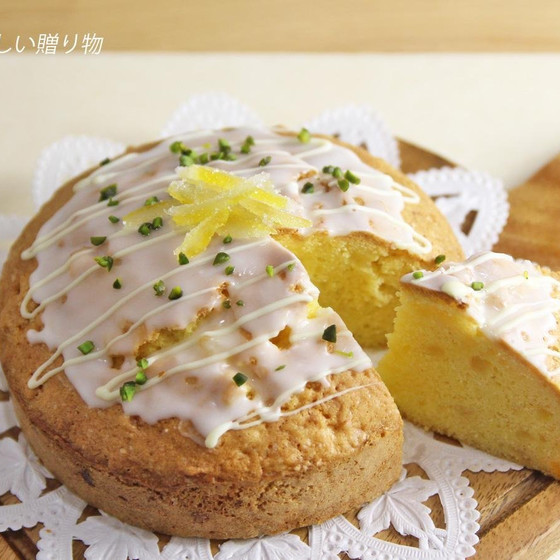 甘夏ケーキ＆柑橘ゼリー