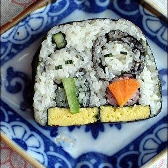 マクロビお雛様飾り巻き寿司教室