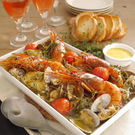 カジュアルレッスン11月　魚介がメインのハーブ料理