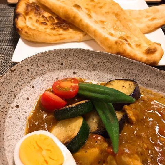 手作り本格ナンとカレーレッスン（単発レッスン）