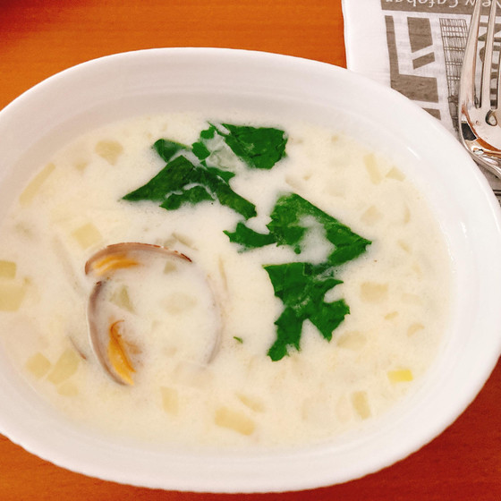 【５名限定】夕飯はこれで決まり！　菜の花とアサリのクラムチャウダー　キャベツのペペロンチーノ　アボカドと玉ネギサラダ