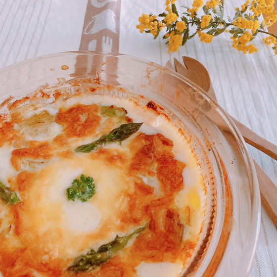 【５名限定】夕飯はこれで決まり！　新じゃがグラタン　ブロッコリーとエビのサラダ　黒米ライス