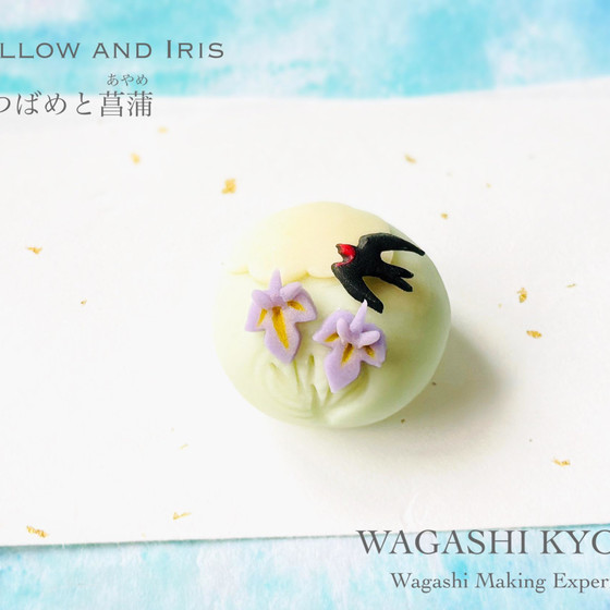 【初夏の和菓子体験】つばめと菖蒲〜練り切り〜