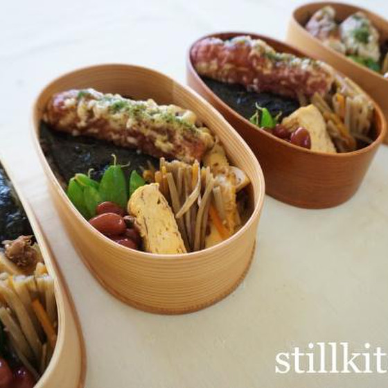 高級海苔弁と作り置きおかず