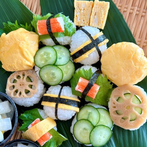 季節のお料理会「てまり寿司」