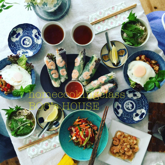 暑い季節に、おうちで愉しむおもてなしアジアン料理♪
