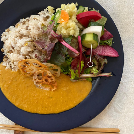 【発酵食料理】自家製甘糀と季節野菜のカレー