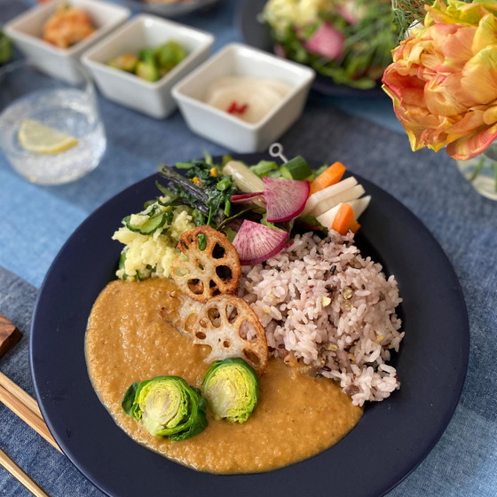 【発酵食料理教室】自家製甘糀と味噌でつくる季節野菜のカレー