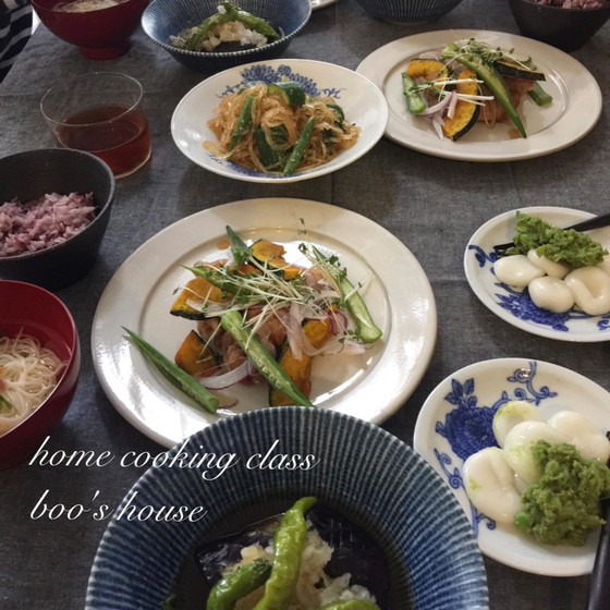 【季節の料理教室】名残の夏野菜で食養生