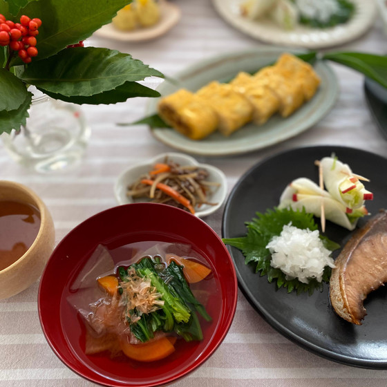 【旬野菜と季節の家庭料理】単発参加ok!/お節料理一年生