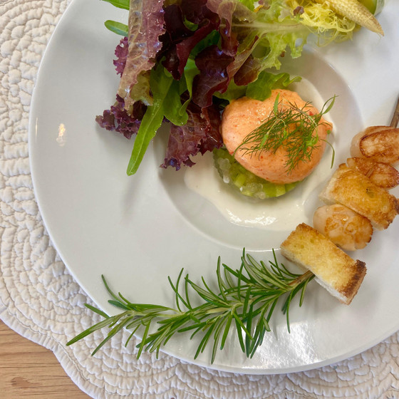 王道のパプリカのムースもお試し頂きたい料理