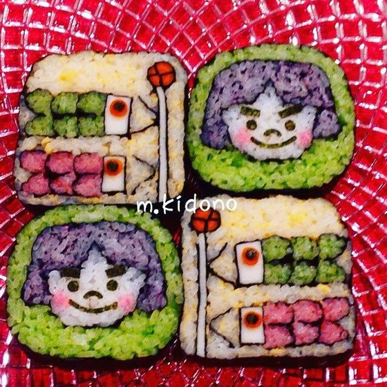 子供の日レッスン(飾り巻き寿司スタンダードレッスン)