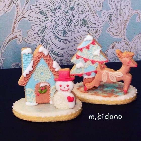 クリスマスアイシングクッキー１デイレッスン