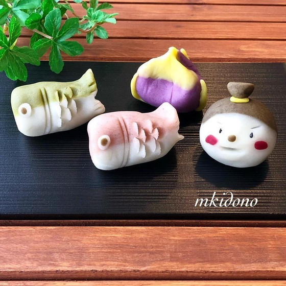 和菓子レッスン(練り切り)