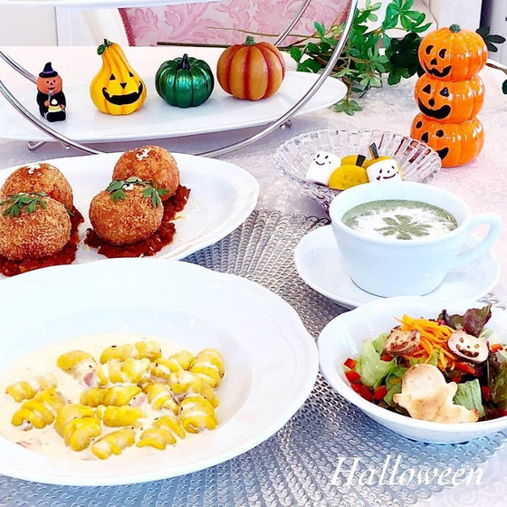ハロウィンお料理レッスン