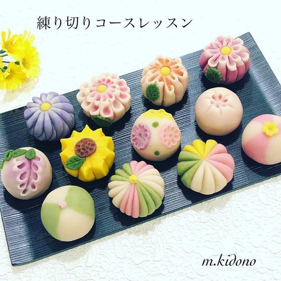 練り切り(和菓子)３回コースレッスン　上級②