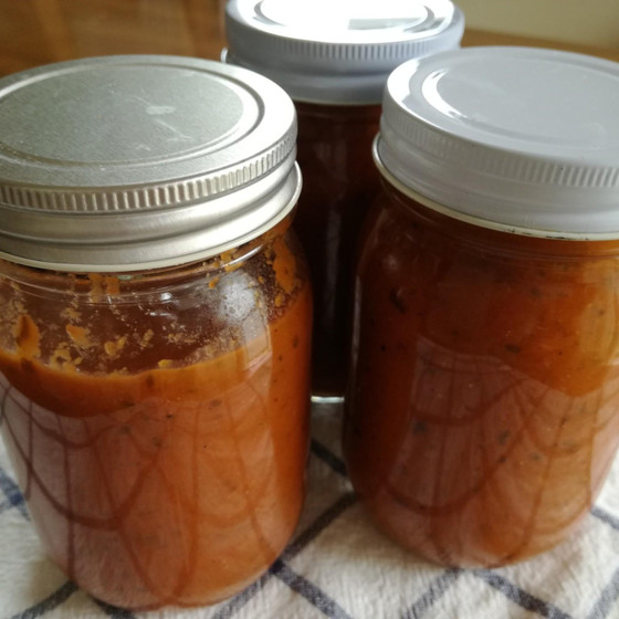 旬のトマトで発酵トマトソース作り