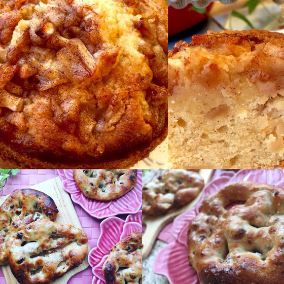 特別レッスン りんごのしっとりケーキ&塩はちみつのハードパン