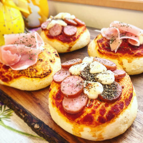 5月パン教室♡本場のピザパンPizzette ピッツェッテ