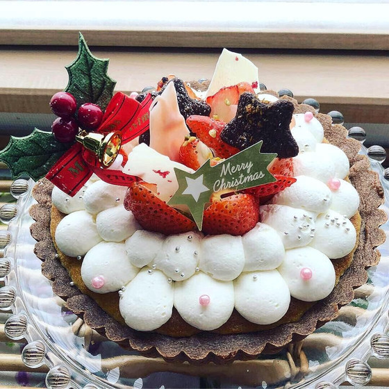 クリスマスお菓子教室 ♡ クリスマススペシャル苺タルト