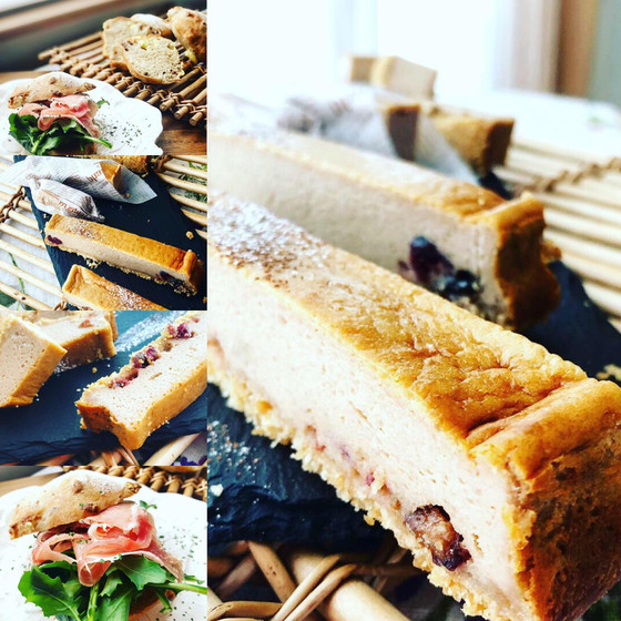 4月ストロベリースティックチーズケーキ＆イタリアンチャバッタ