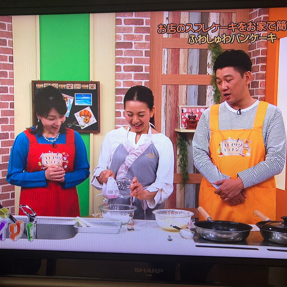 ハンドミキサーとフライパンさえあればokです!