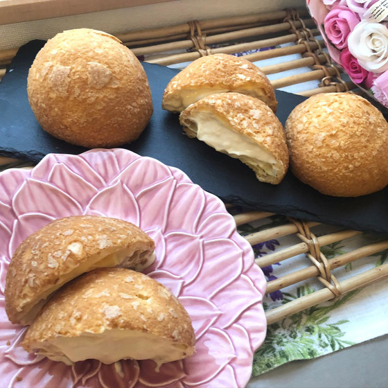 6月【オンラインレッスン】お菓子教室　クッキーシュー