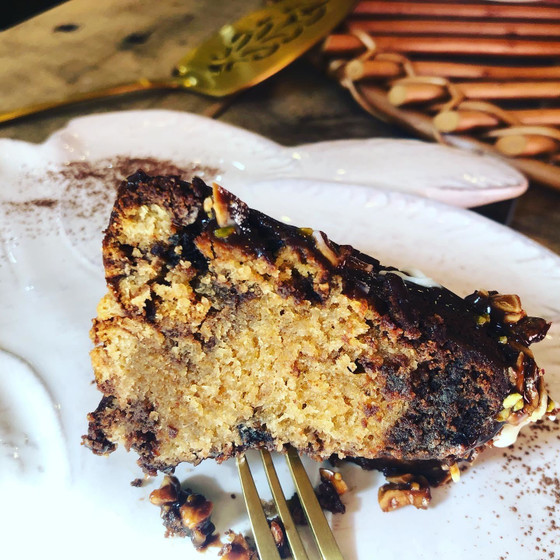 ケークとクーベルチュールチョコレートの極上食感💕