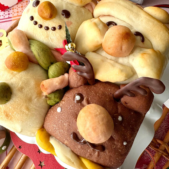 ココア味のトナカイは甘くて美味しい💕